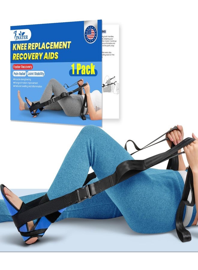 JNATER Knee Replacement Recovery Aids - Must Have Hip/Knee Surgery Recovery Equipment, Knee Rehabilitation Equipment for ACL PCL MCL Knee Surgery, Improve Mobility and Flexibility for Knee Pain - Image 1
