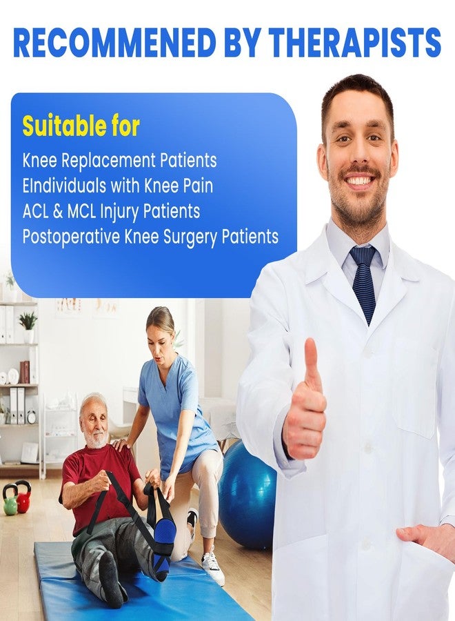 JNATER Knee Replacement Recovery Aids - Must Have Hip/Knee Surgery Recovery Equipment, Knee Rehabilitation Equipment for ACL PCL MCL Knee Surgery, Improve Mobility and Flexibility for Knee Pain - Image 3