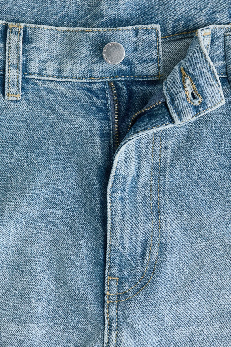 H&M  Barrel High Waist Jeans for Women | Best Price UAE