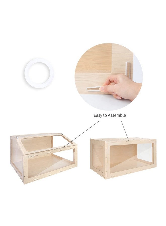 Niteangel Niteangel Hamster Cage Accessories Supply - fits for Niteangel Bigger World Series Hamster Cage | Vista Series Hamster Cage Only (Cage Accessories - Silicone Ring Pack) - Image 2
