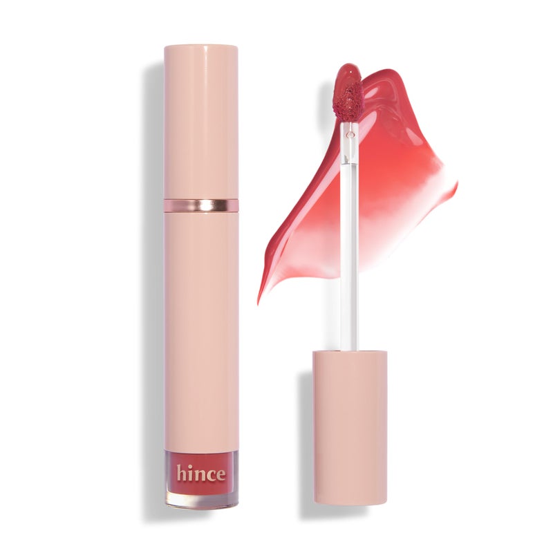HINCE Mood Enhancer Water Liquid Glow NonSticky Waterproof Lip Stain for Women Long Wearing Lip Gloss for Natural and Glass Glow Moisturizing Liquid Makeup 016 floz ADDICTED - Image 3