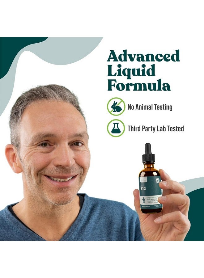 Rejuvica Health Essential B-12 Liquid B12, Supports Energy and a Healthy Nervous System - Convenient Liquid Dropper Absorbs Fast & Tastes Great  - Image 5