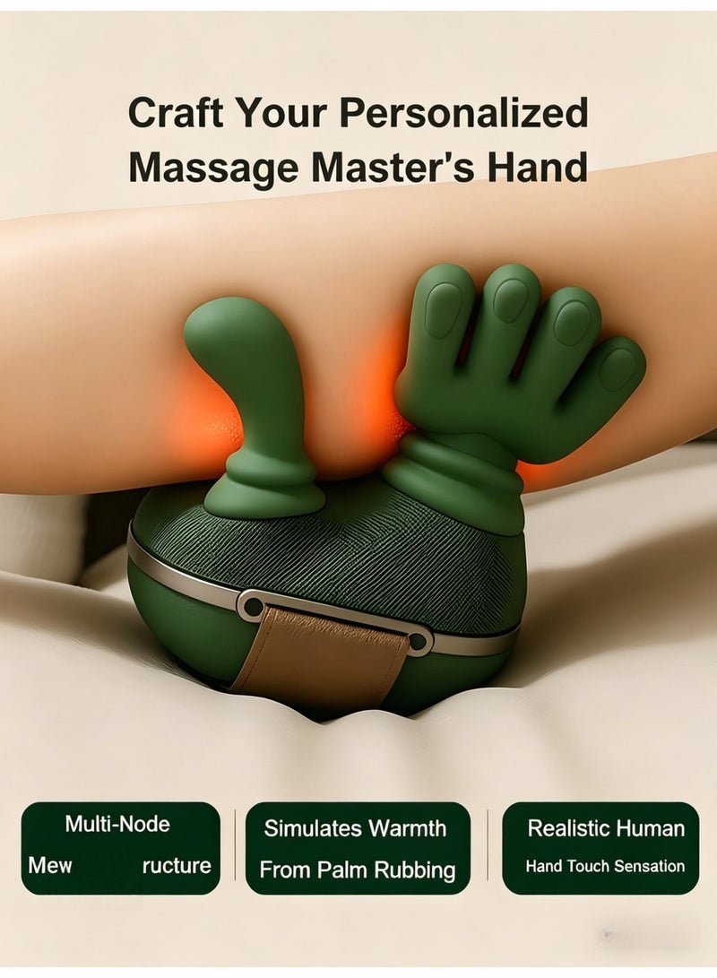 Ump Portable Neck Massager, Back Shoulder Massager, Shiatsu Massager,Rechargeable, with Heat, 3 Speed Levels,4D Deep Tissue Shiatsu Kneading Massager, Pain Relief,Relax Muscles, Electric Muscle Relaxation Pain Relief, for Home,Office,Car, Gifts for Men Women - Image 5