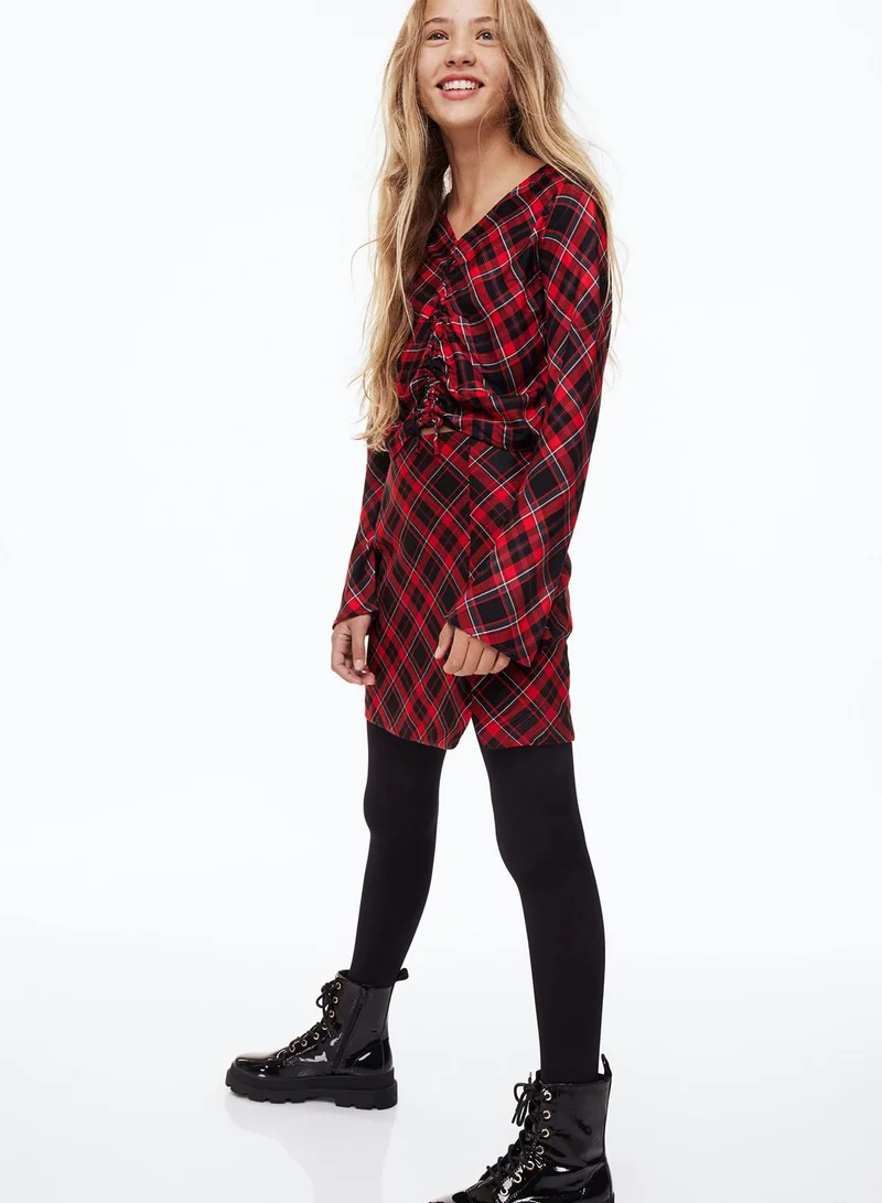 H&M Kids Checks Midi Skirt