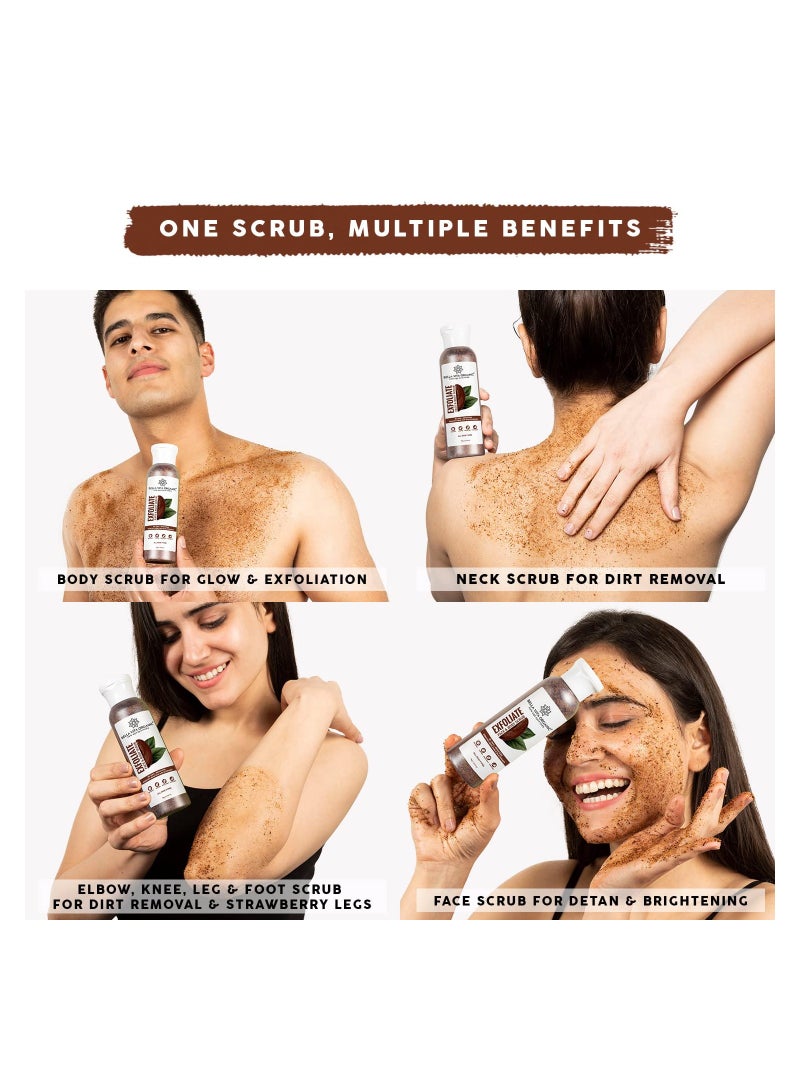 Bella Vita Organic Exfoliate Coffee Scrub 75 g - Image 4