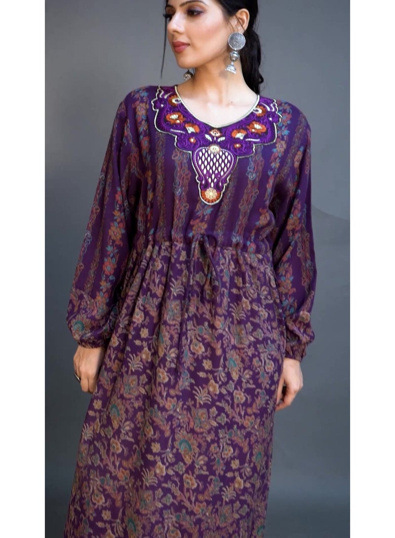 Zainah Jalabiya Good and Perfectly Styled Women's Casual Dress  - Image 3