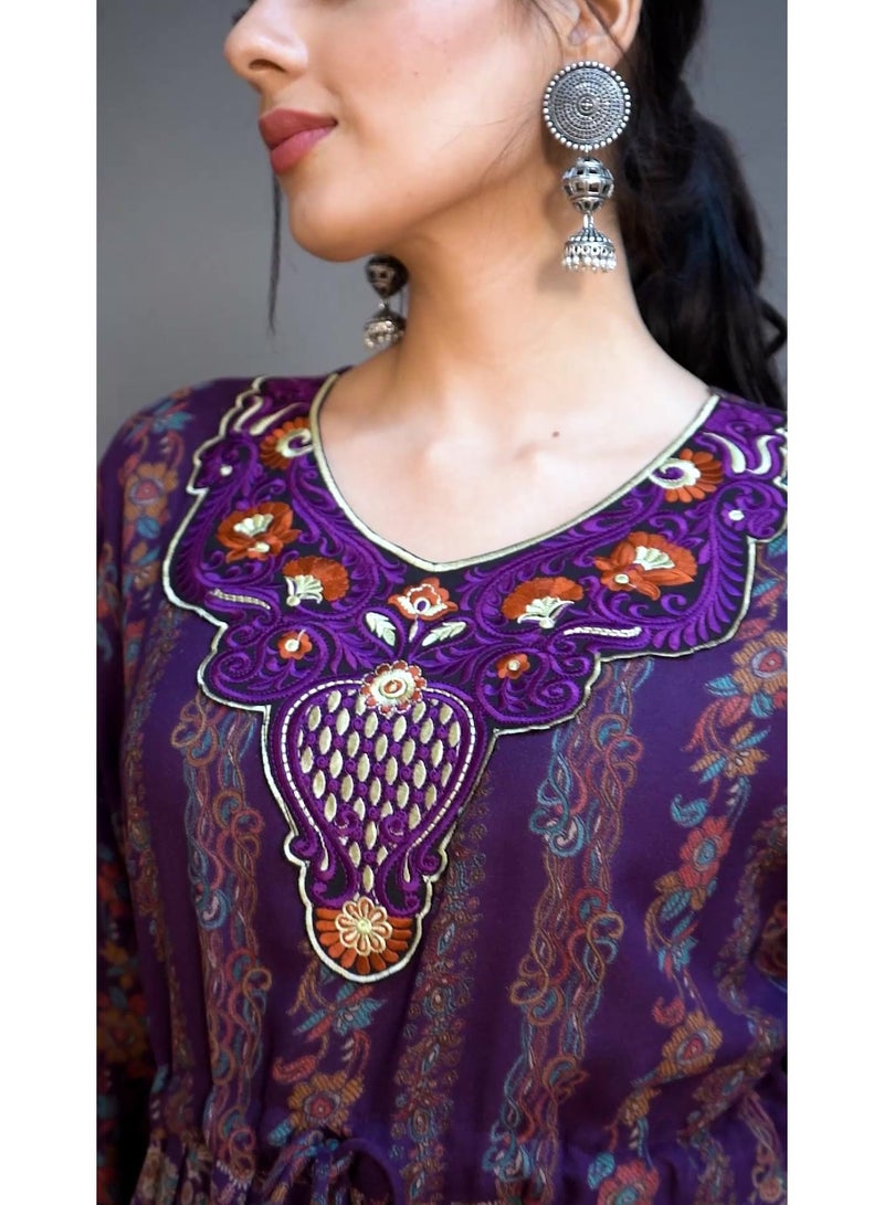 Zainah Jalabiya Good and Perfectly Styled Women's Casual Dress  - Image 4
