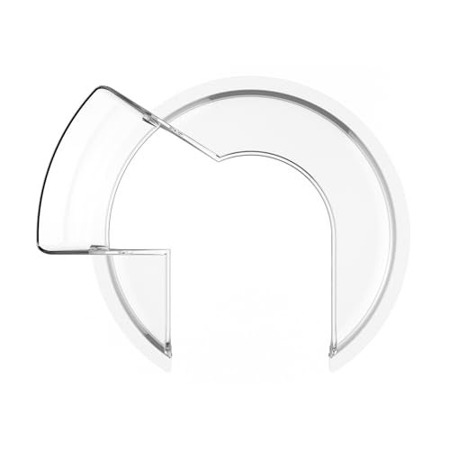 FOCOllK KSMBLPS Pouring Shield for Kitchenaid Mixer, Splash Guard for Kitchenaid 5.5-8 Quart Bowl-Lift Stand Mixer and Stainless Steel Mixer Bowl, For Kitchenaid Attachments - Image 1