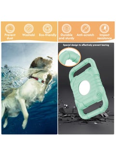 Y&D Airtag Dog Collar Holder, 2 PCS Silicone Apple Holder for Cat Collar, Waterproof Protective Air Tag Case,Soft Case Lightweight Anti Scratch Lost (Black & Green)  - Image 3