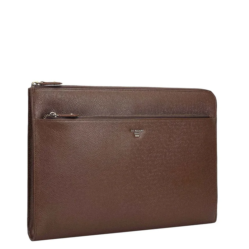Da Milano Walnut Classic Laptop Sleeve (M)  | Best Price UAE