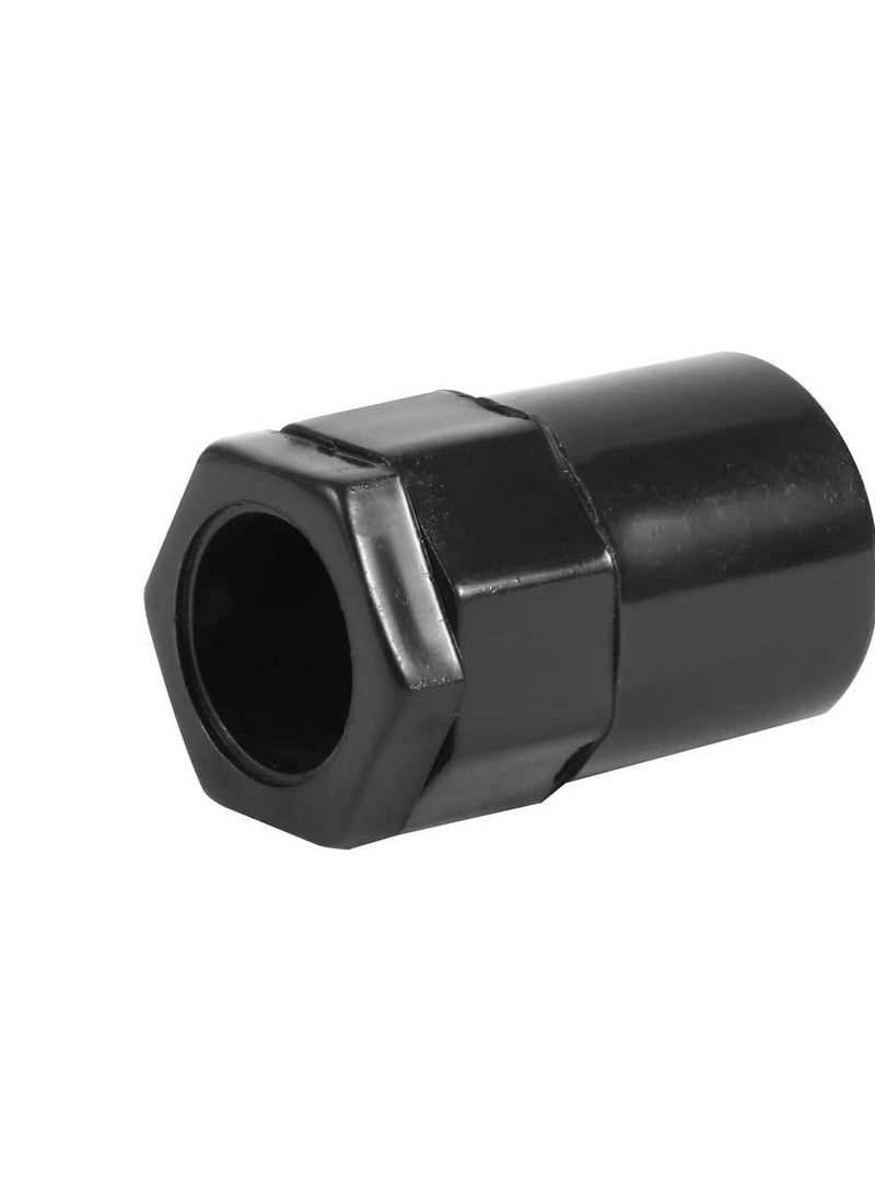 PVC PVC Electrical Conduit Adaptor 25mm Black 