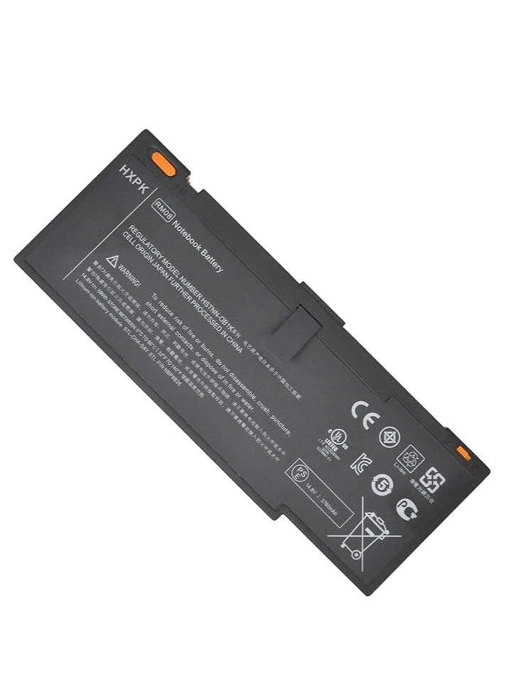 Terabyte بطارية لابتوب بديلة RM08 لسلسلة Envy 14 نوت بوك 592910-351 592910-541 593548-001 HSTNN-I80C HSTNN-OB1K HSTNN-XB1S HSTNN-XB1K HSTNN-UB1K - Image 1