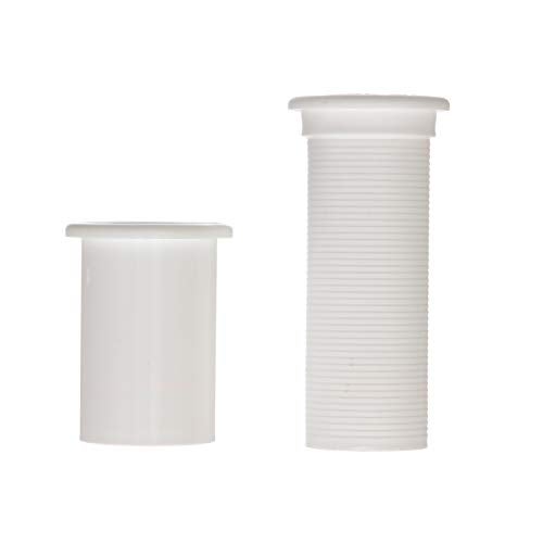 Seachoice Adjustable Splashwell Drain Tube, Fits 1-1/4 in. Opening, White Plastic - Image 4