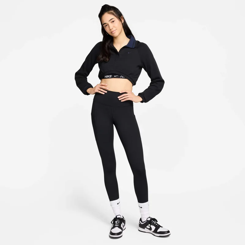 Nike black Women's One Dri-FIT 7/8 Training Leggings for Women | Best Price UAE
