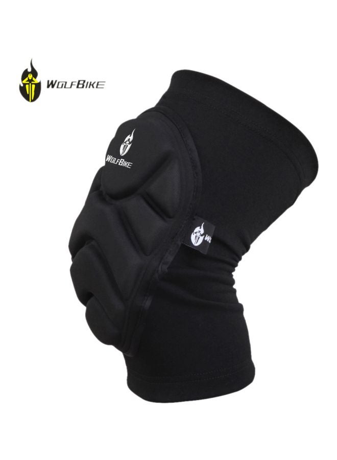 ولف بايك طقم دعامات مطاطية واقية للركبة مكون من قطعتين - Image 2