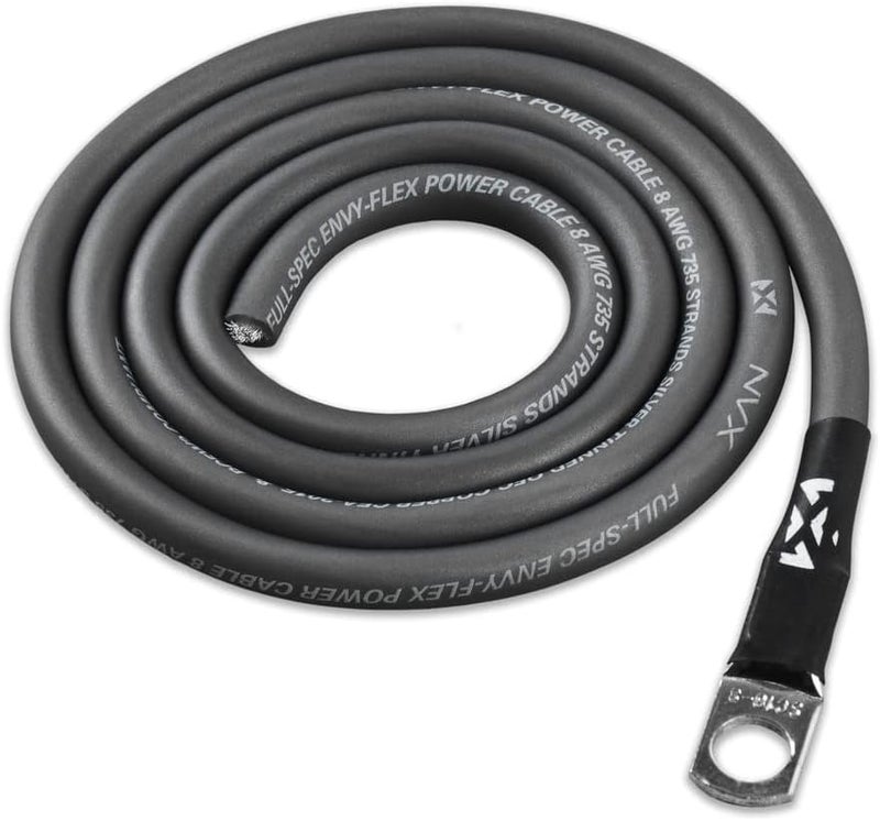 NVX True 8 Gauge AWG 100% OFC Complete Amplifier Wiring Kit with 4-Channel RCA Cable - XKIT84 - Image 3