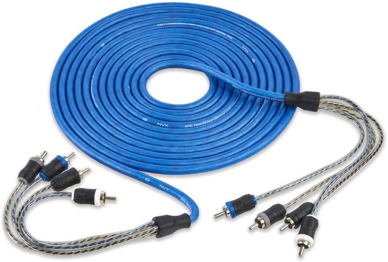 NVX True 8 Gauge AWG 100% OFC Complete Amplifier Wiring Kit with 4-Channel RCA Cable - XKIT84 - Image 5