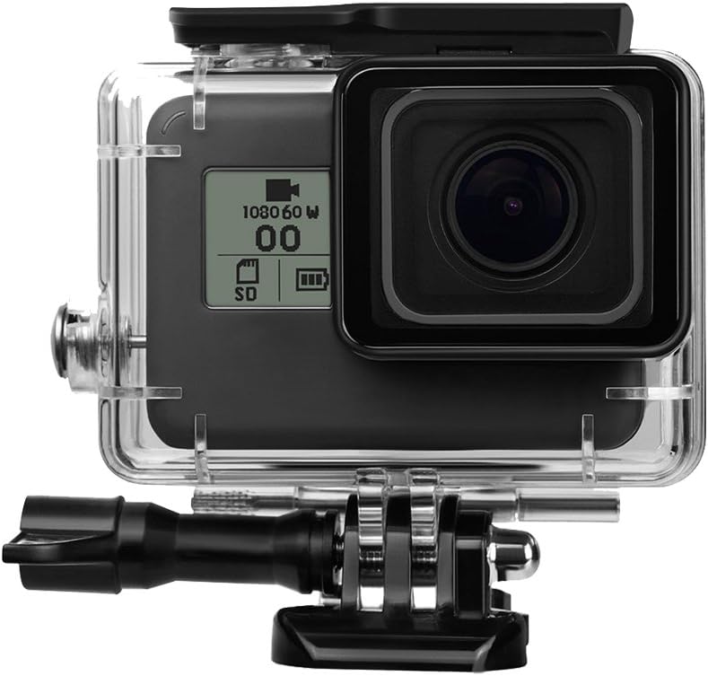 Actpe for GoPro Hero 7 Black Waterproof Housing Case - 45m Underwater Diving Shell with Bracket for GoPro Hero 6/5 & 7 Black Sports Action Camera - Image 5