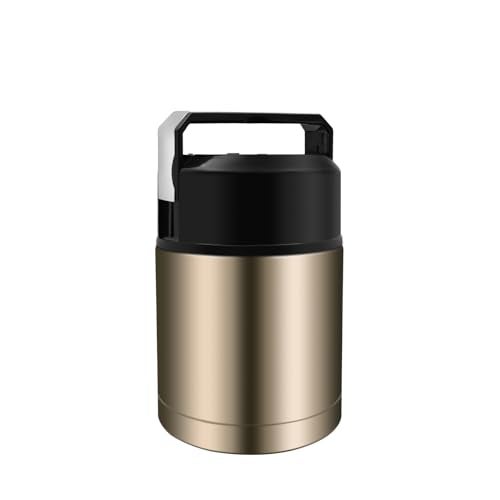 Zalaxt 28oz Soup Thermos Stainless Steel Thermos for Hot Food Wide Mouth Food Thermos Jar Insulated Lunch Container Leak Proof Vacuum Thermal Flaskgold - Image 1