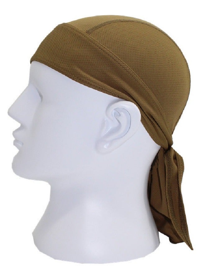 إسكدنيا في الهواء الطلق ركوب الدراجات القراصنة قبعة سريعة التجفيف الرياضة حزام الرأس امتصاص الرطوبة والتهوية واقية من الشمس حزام الرأس القراصنة قبعة