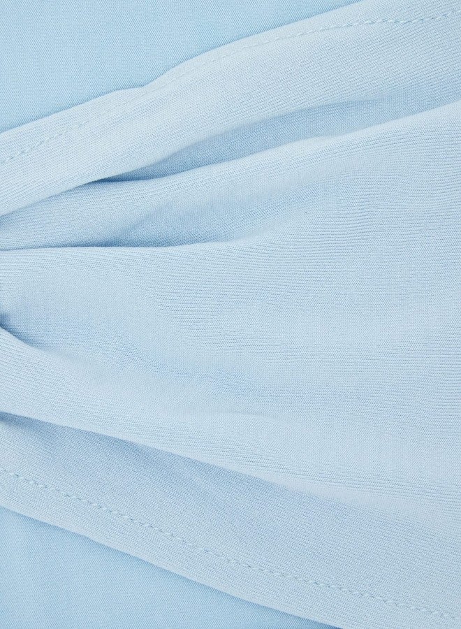 Juvale Light Blue Chair Sashes 50 Pack with Silver Buckles - Baby Blue Polyester Chair Ribbons for Wedding Reception, Baby Shower, Birthday Party, Fits 13.5-16.5 Inch Backs - Image 5