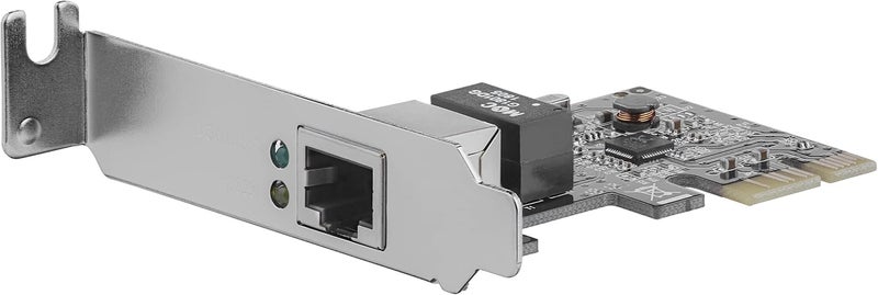 StarTech StarTechcom 1 Port PCIe Network Card  Low Profile  RJ45 Port  Realtek RTL8111H Chipset  Ethernet Network Card  NIC Server Adapter Network Card ST1000SPEX2L  - Image 1