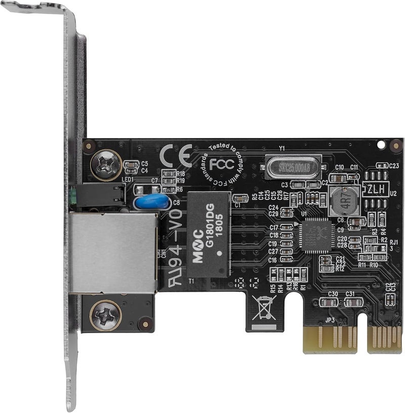 StarTech StarTechcom 1 Port PCIe Network Card  Low Profile  RJ45 Port  Realtek RTL8111H Chipset  Ethernet Network Card  NIC Server Adapter Network Card ST1000SPEX2L  - Image 5