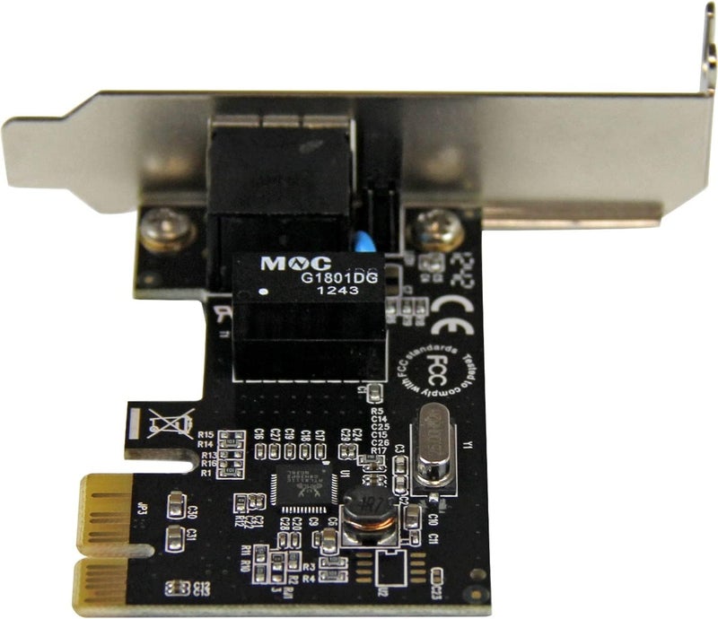 StarTech StarTechcom 1 Port PCIe Network Card  Low Profile  RJ45 Port  Realtek RTL8111H Chipset  Ethernet Network Card  NIC Server Adapter Network Card ST1000SPEX2L  - Image 3