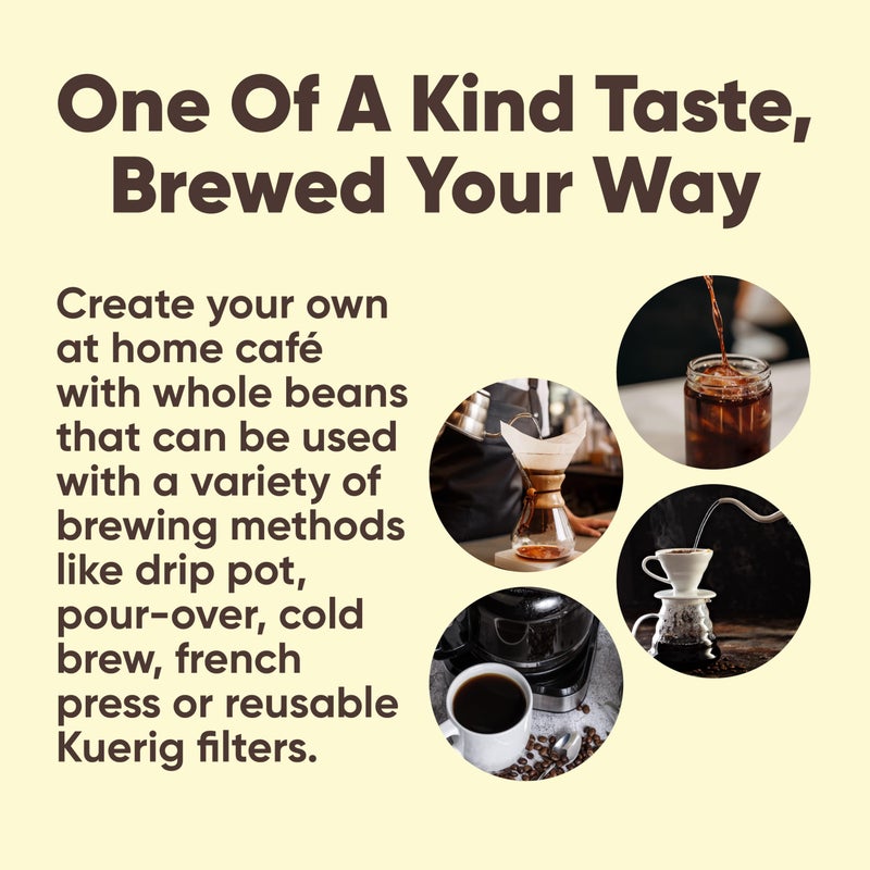 قهوة نيو مكسيكو بيون بنكهة طبيعية (حبوب بيون تقليدية، 2 رطل) - Image 3