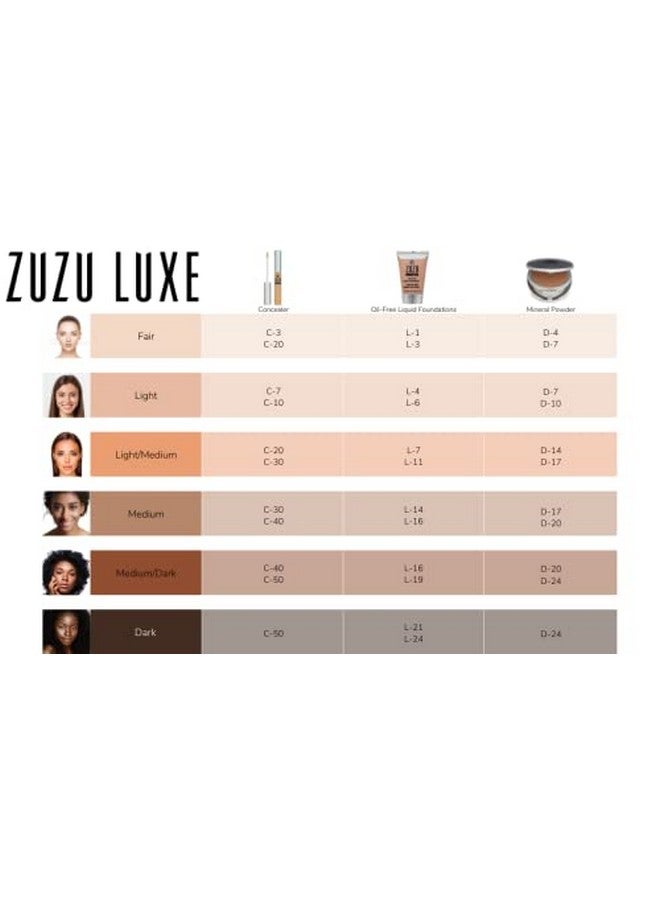 زوز لوكس كريم أساس سائل خالٍ من الزيوت من زوزو لوكس (L-19)، - Image 3