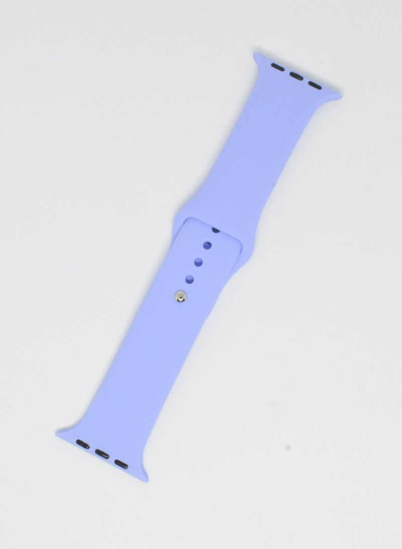 BORTONY Universal 42/44mm Silicone Replacement Watch Strap For Apple Series 6/5/4 - Image 1