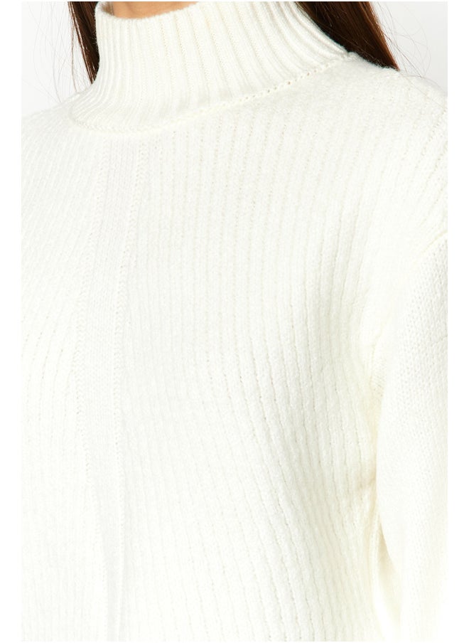 trendyol - Sweater - Ecru - Regular fit - Image 1