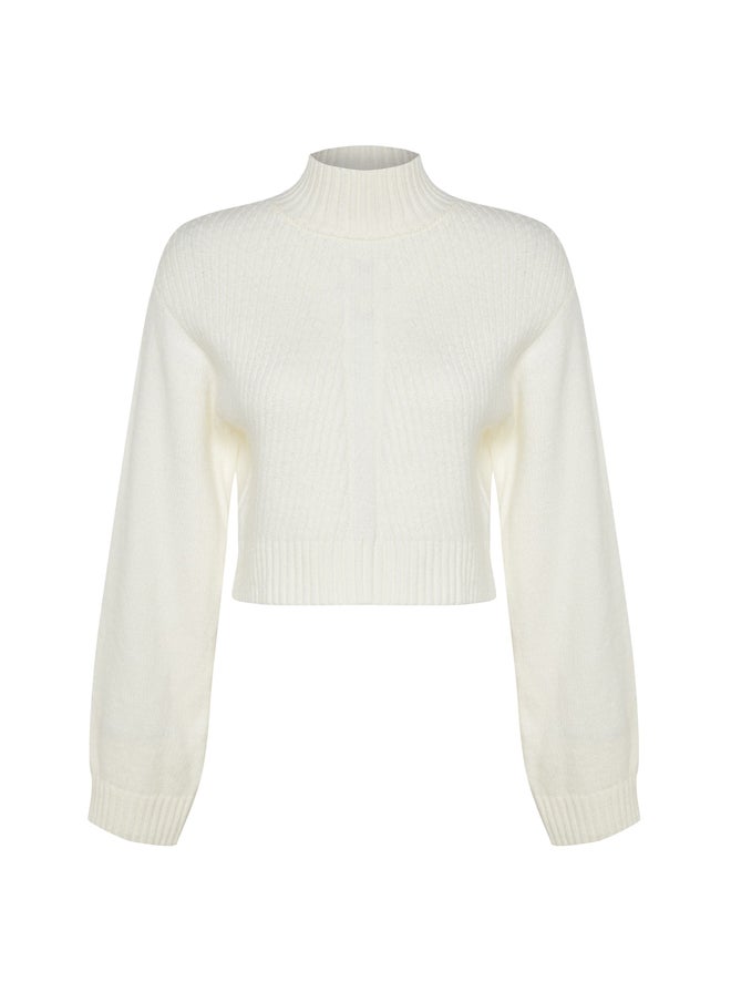trendyol - Sweater - Ecru - Regular fit - Image 1
