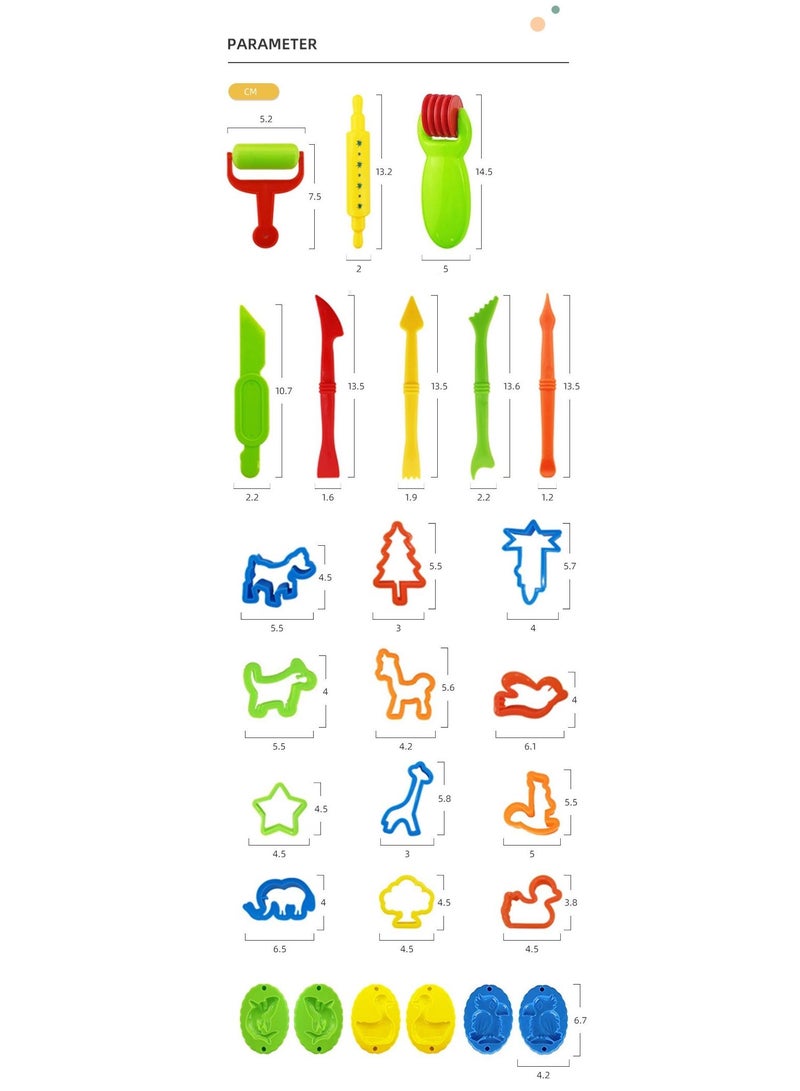 general 26-Piece Clay Dough Tool Set - Image 2