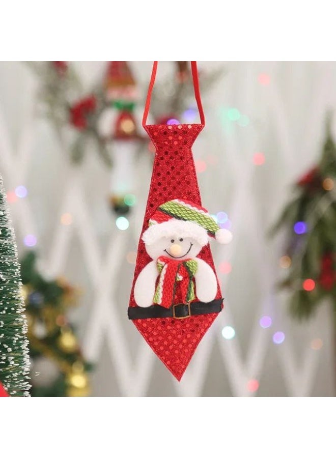 Christmas Tie Christmas Ties Novelty Funny Ties Novelty Ties Holiday Fashion 1pc - Image 1