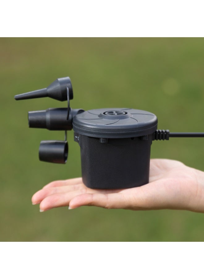 مضخة هواء كهربائية بوظيفة النفخ والتفريغ للاستخدام المنزلي والسيارة قابس بريطاني مناسبة للمسابح القابلة للنفخ والعوامات والقوارب الهوائية وغيرها - Image 5