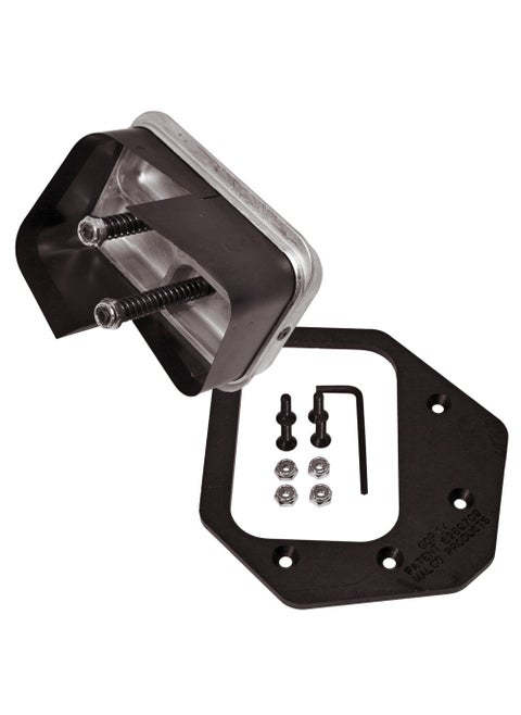 Malco GOP34UK 3 x 4 in. Standard Rectangular Gutter Punch Hole Upgrade Kit, Steel
