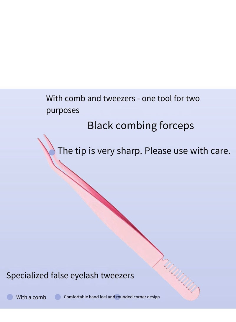 lashvana 280pcs False Eyelashes,DIY Individual Eyelash Extension Kit,9-16mm Mixed Individual Lashes Cluster, False Eyelash Clusters With Eyelash Brushes And Curlers Kit,Newbie Applicable, Can Be Used Repeatedly, 30d+40d Kit. - Image 5