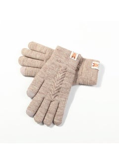 Women's Warm Plush Windproof And Cold Proof Lovely Gloves