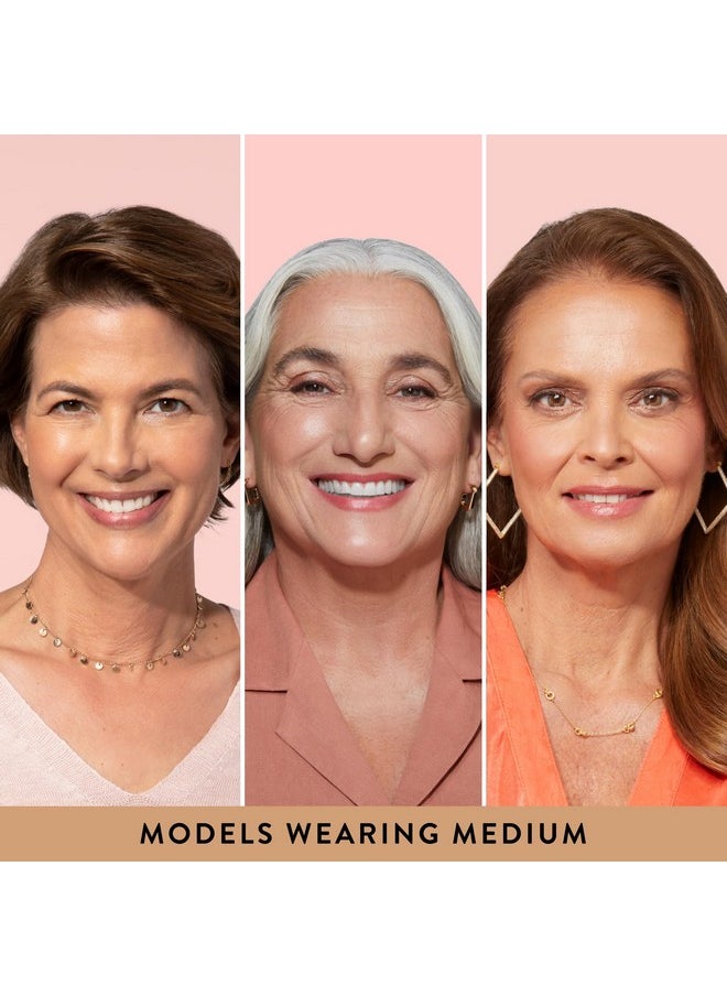 LAURA GELLER NEW YORK Baked Balance-N-Glow Illuminating Foundation - Medium - Buildable Sheer To Light Coverage - Satin Finish  - Image 2