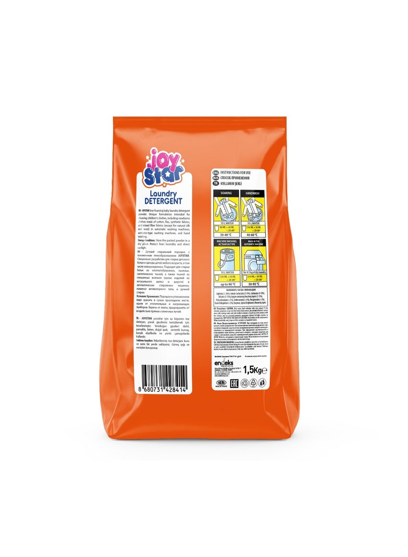 JOYSTAR Baby Laundry Powder Detergent 1.5kg (2-pack) - Image 2