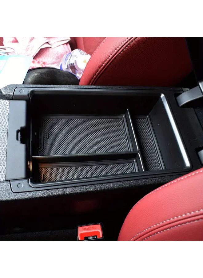 Upgraded Black Armrest Box for BMW 3 4 Series G20 G21 G22 G23 2019-2023 Layered Storage Tray - Image 5