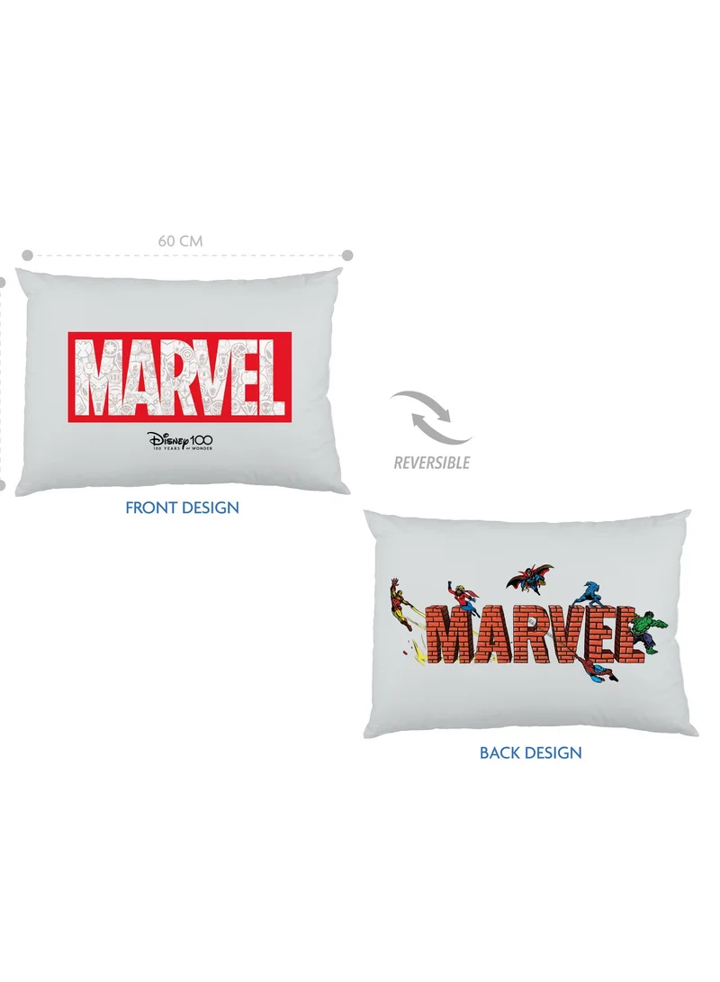 MARVEL Marvel Avengers Reversible Pillow  Super Comfy and Perfectly stitched
