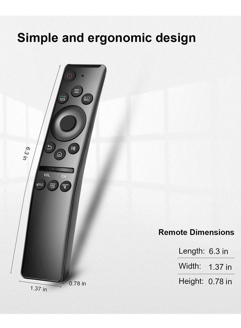 Universal remote-control for samsung smart-tv, remote-replacement of hdtv 4k uhd curved qled and more tvs, with netflix prime-video buttons - Image 3