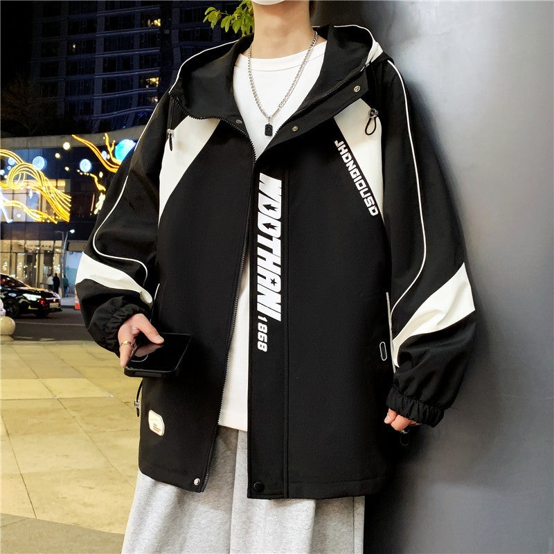 2024 Casual Hooded Two-Piece Jacket 1683 green - Image 3
