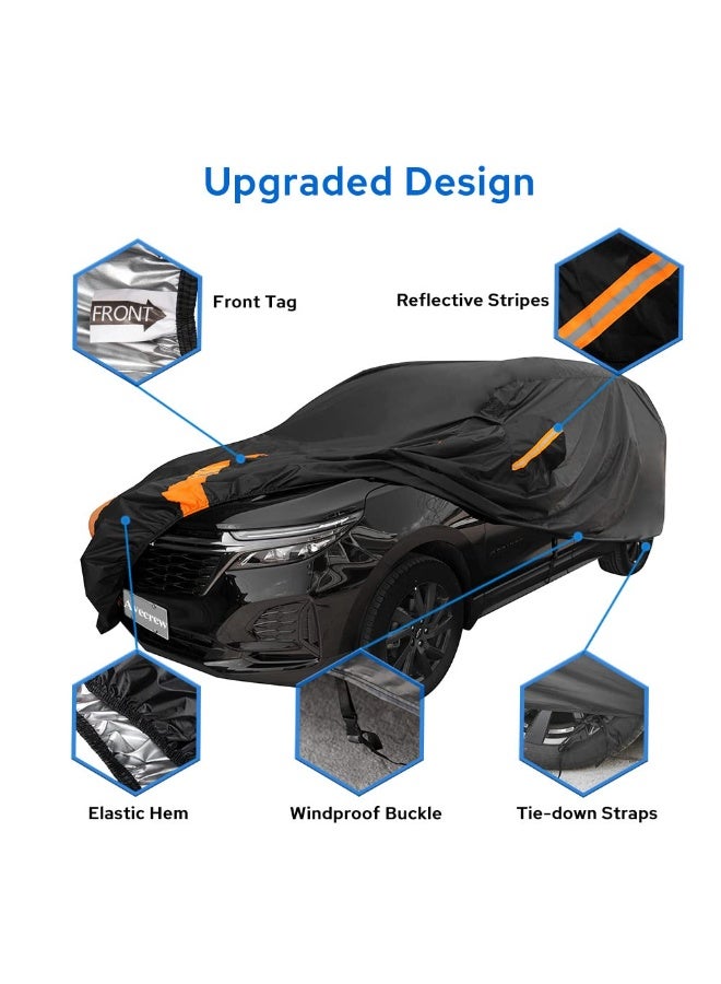 SUV Car Cover Waterproof All Weather Full Exterior for SUVs (193"-208" Length) - Image 4