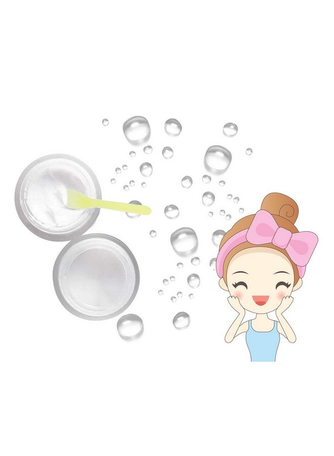QsQueen Squeen 100 Pcs Cosmetic Spatula For Makeup Face Mask Plastic Spoon Disposable Makeup Tools For Mixing And Sampling 4.88'' X 1.06" Random Color - Image 4