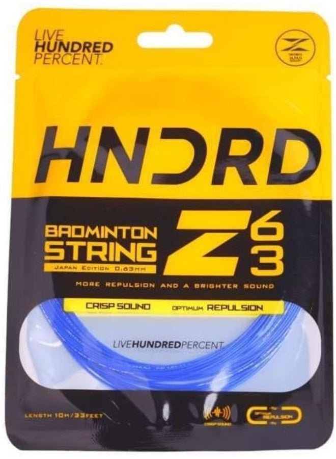 HUNDRED 63-Z Badminton Chain, Ultramarine Blue 