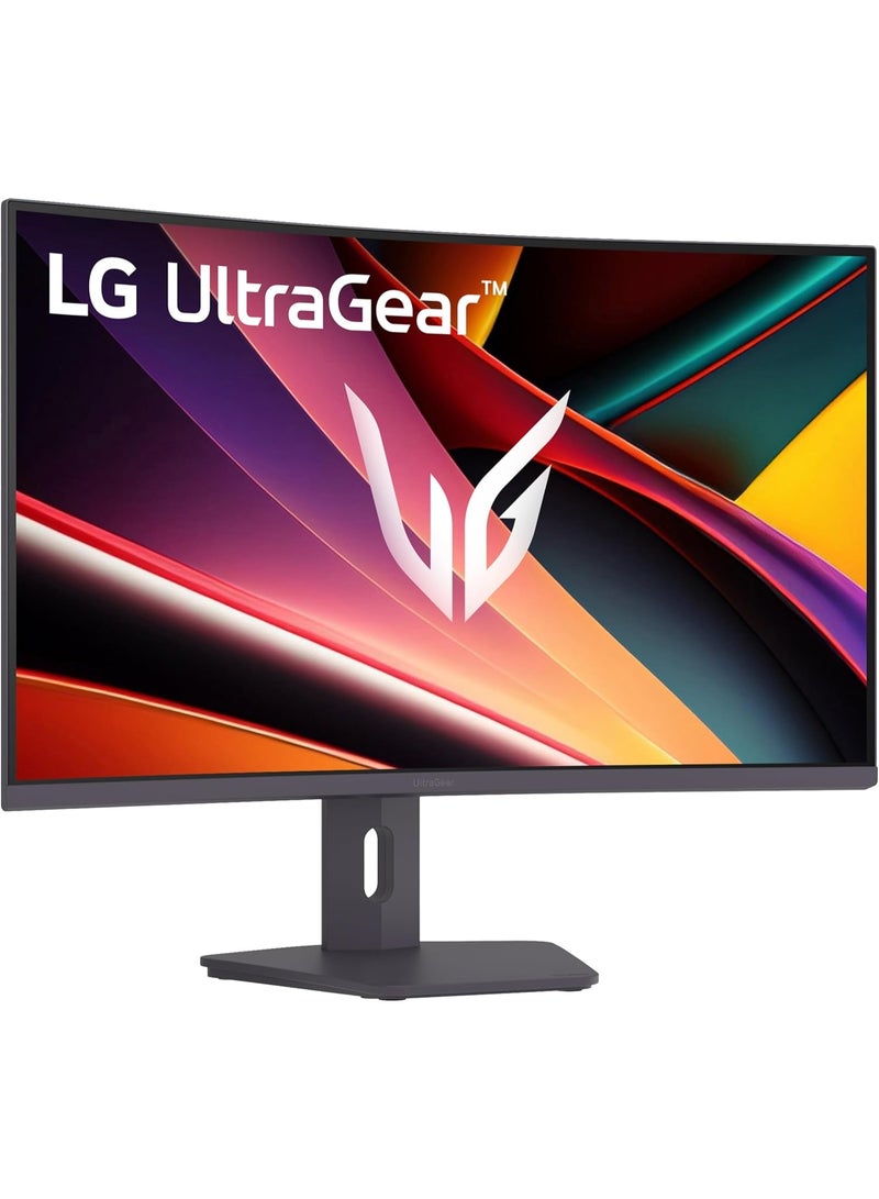 LG UltraGear 32G600A-B 32" QHD Curved Gaming Monitor, 180Hz, 1ms, AMD FreeSync, HDMI, DisplayPort, Height & Swivel Adjustable Stand, Black - Image 2