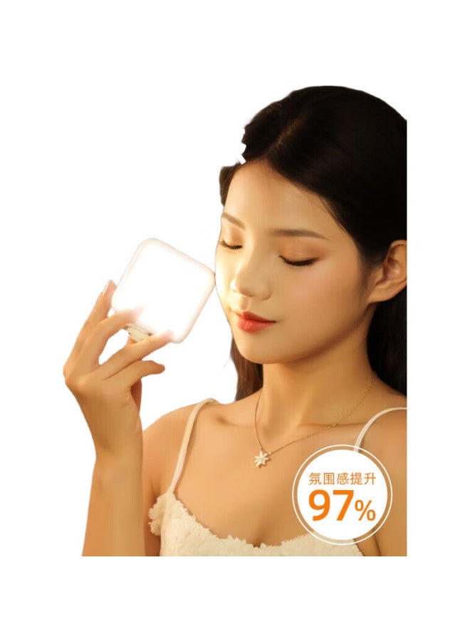 samtogo Shuotu Rgb Full-Color Digital Display Fill Light, Portable Led Pocket Dual-Color Temperature Handheld Specialized Photography Light, Mirrorless Camera Phone Indoor Portrait Photography Special Effects Light - Image 2